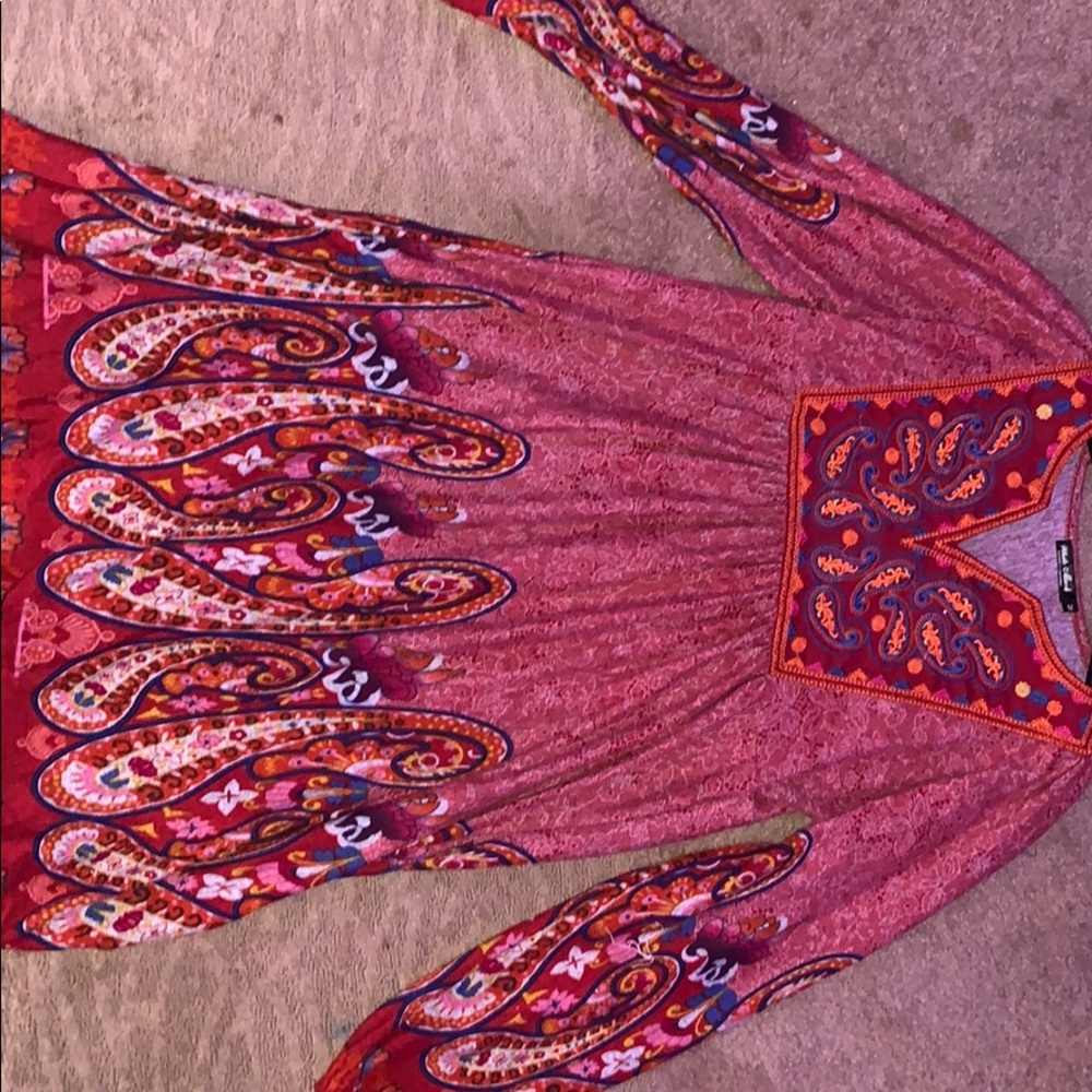 multi colored dress